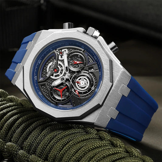 Quartz Wristwatches Watch for Men Luxury Brand Men's Watch Calendar Luminous Waterproof reloj hombre Business Sports Watch AOCAS WATCH